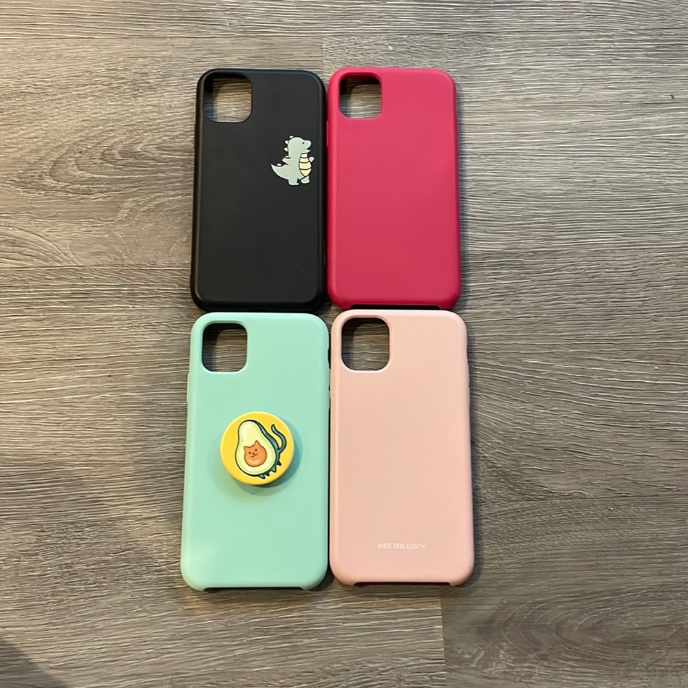 4 iPhone 11 cases!